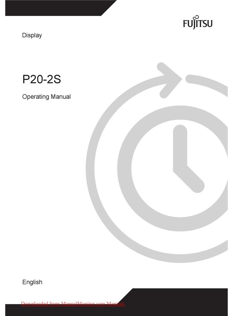 Fujitsu P20-2S User manual