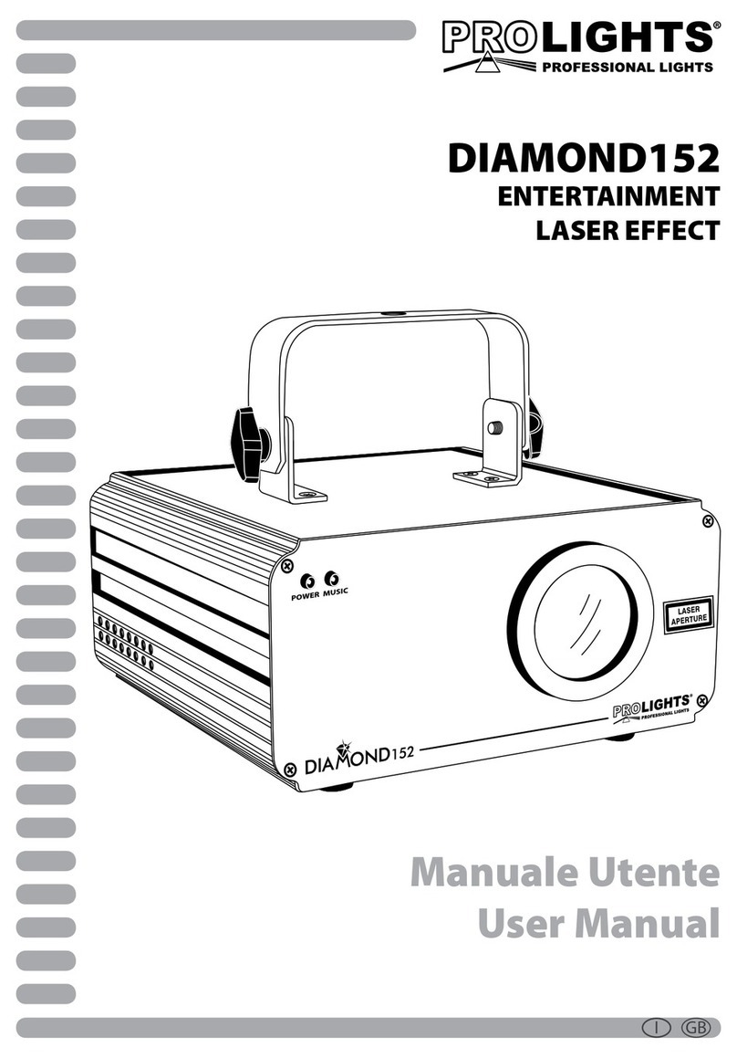 ProLights DTD no. 521-7135 user manual
