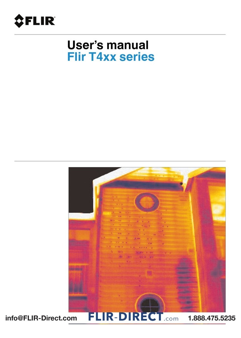 FLIR T420bx User manual