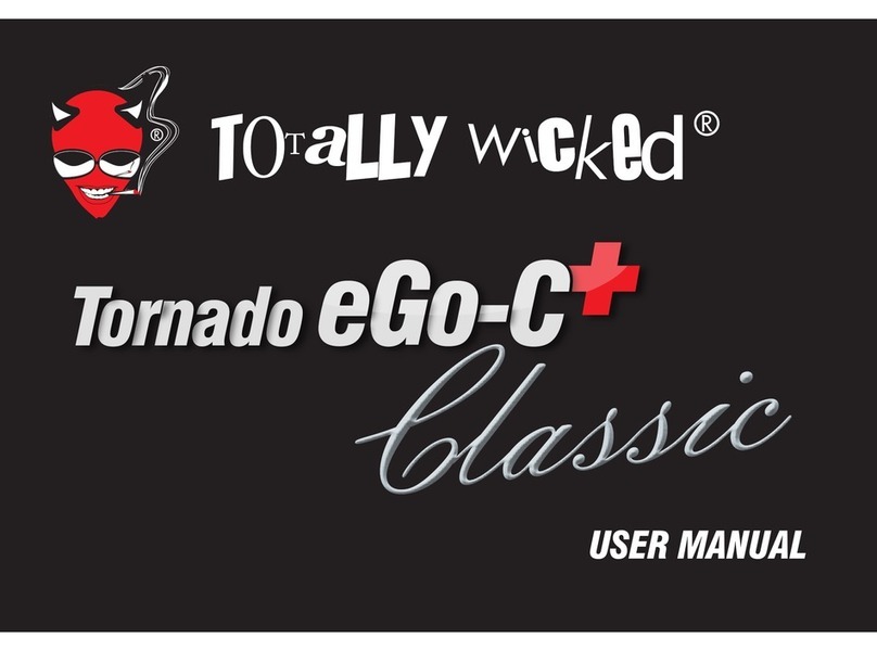 Totally Wicked eGo-C+ User manual