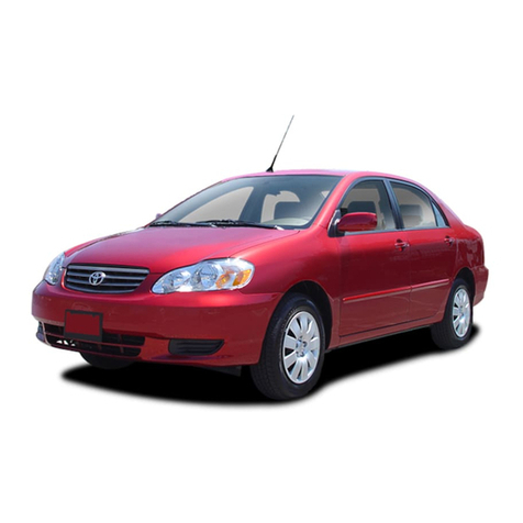 Toyota 2001-2004 Corolla User manual Toyota 2001-2004 Corolla User manual