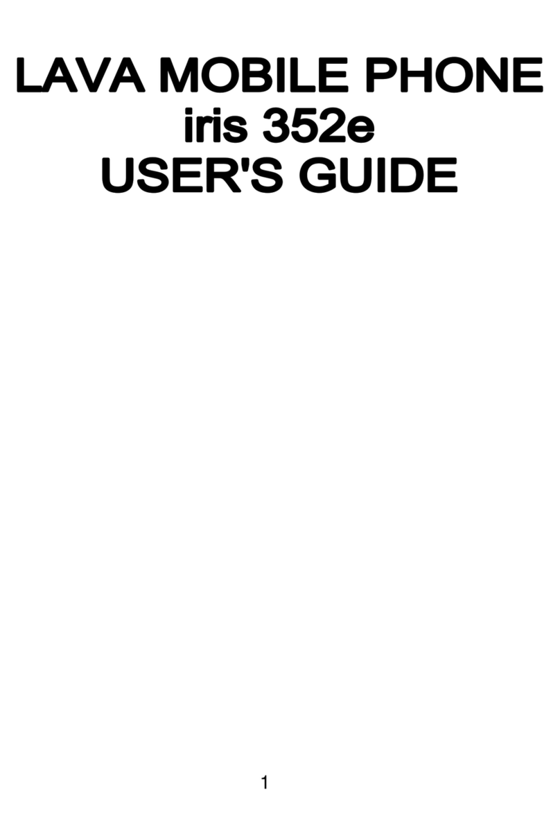 Lava iris 352e User manual
