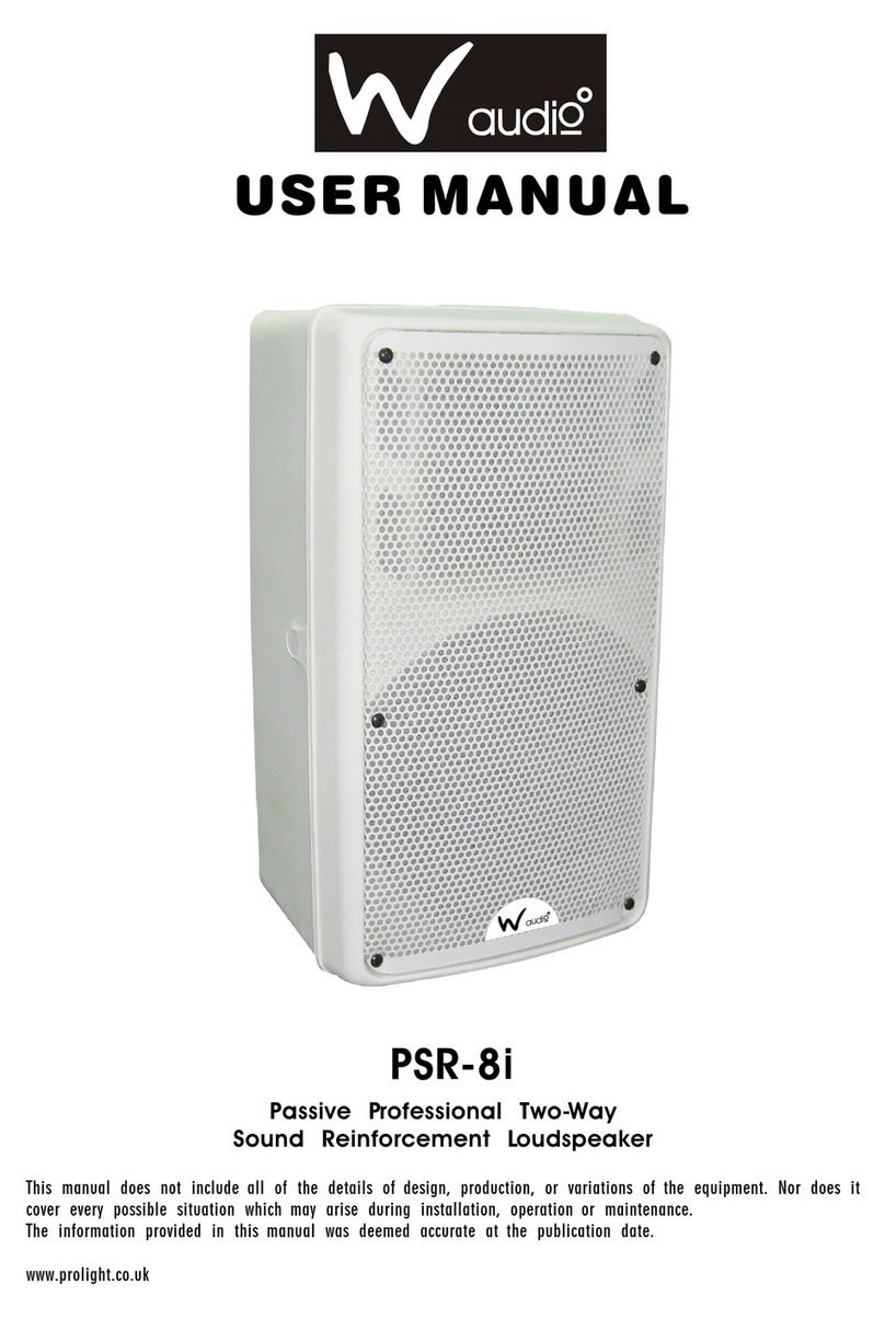 Waudio PSR-8i user manual