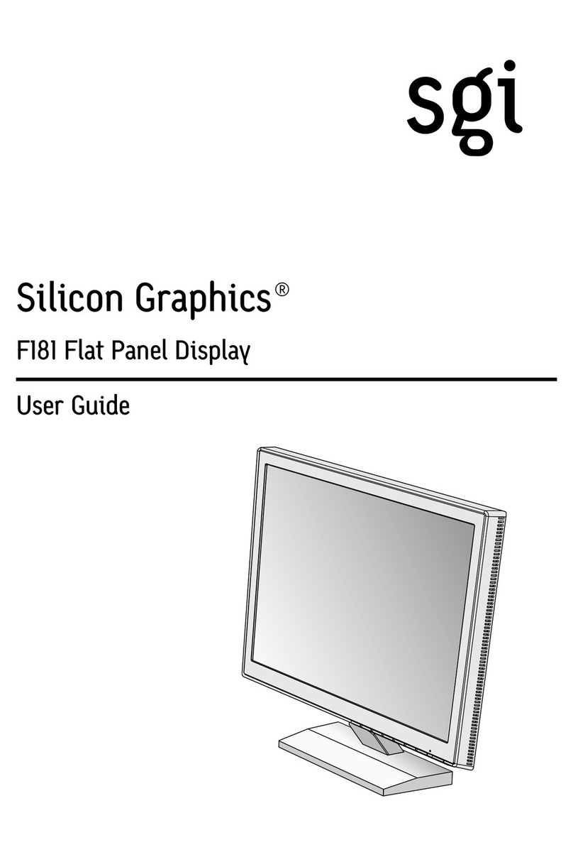 Silicon Graphics F181 User manual
