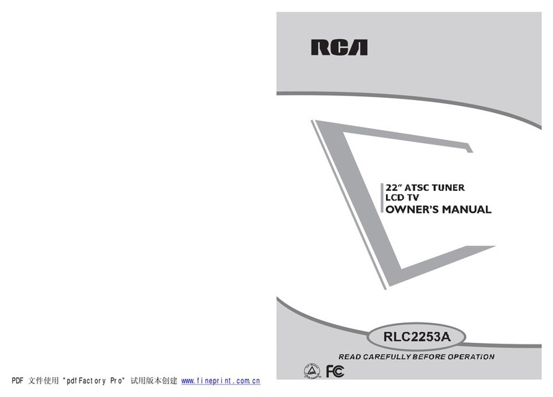 RCA RLC2253A User manual