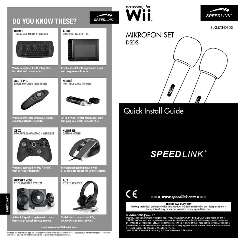 Speed Link DSDS User manual