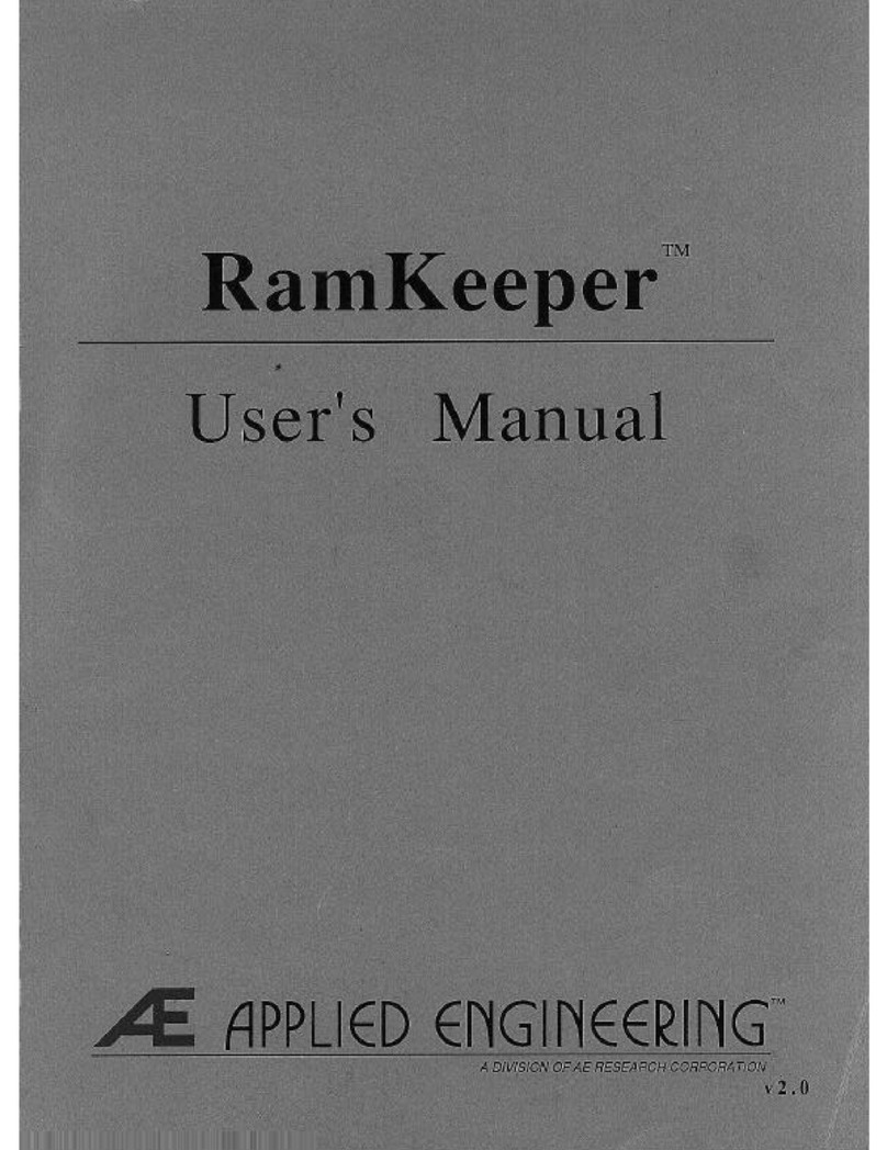 Applied Engineering RamKeeper user manual