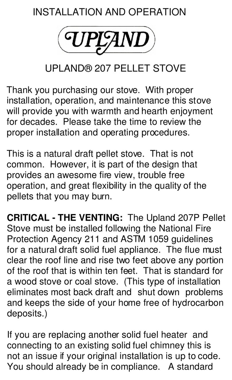 Upland 207P Installation and operation