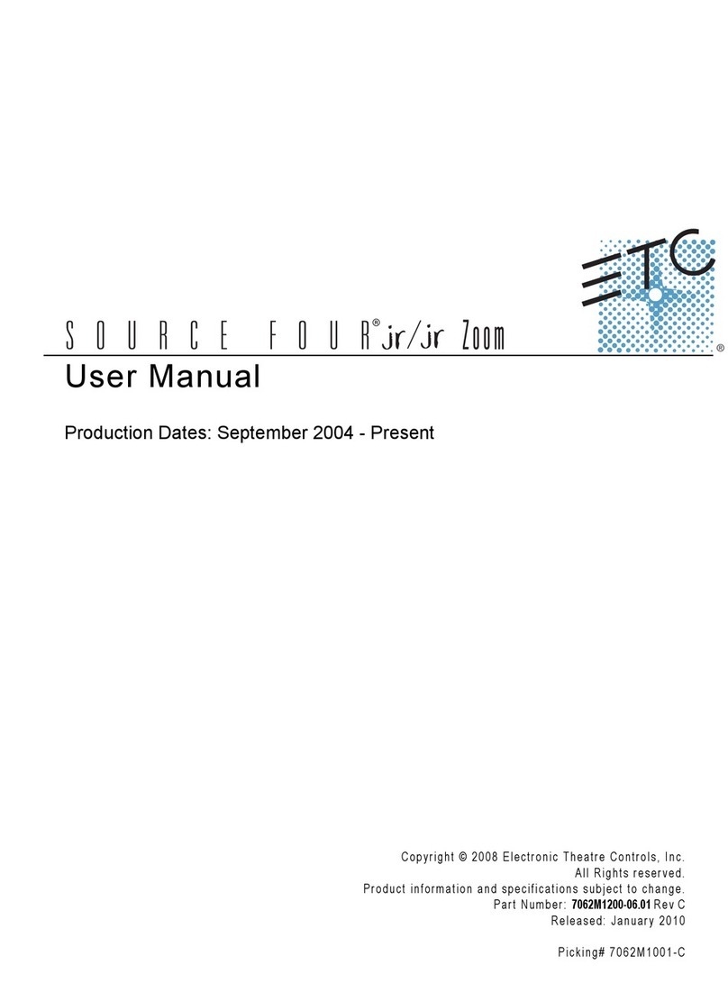 ETC Source Four jr user manual