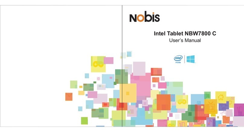 Nobis NBW7800 C user manual