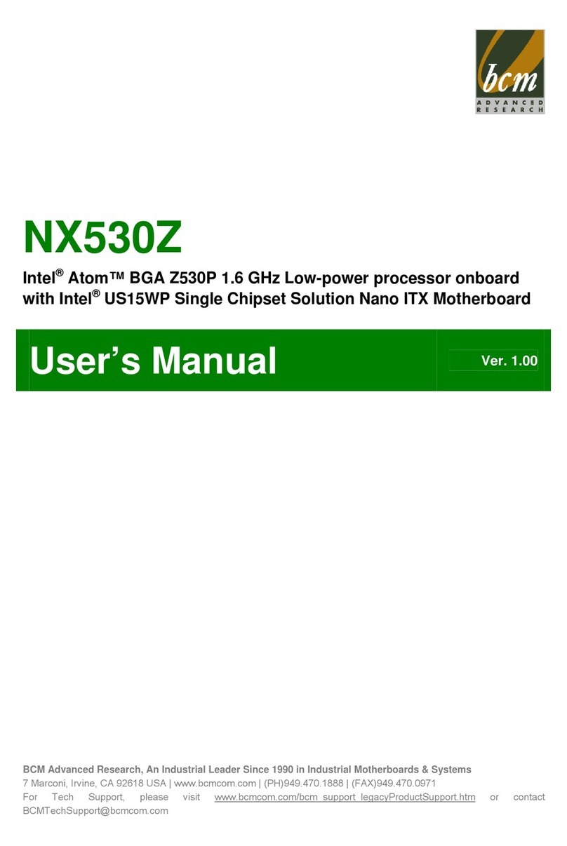 BCM Advanced Research NX530Z User manual BCM Advanced Research NX530Z User manual