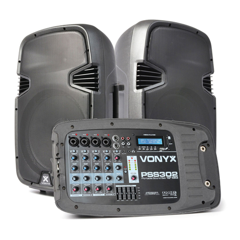 Vexus Audio PSS302 User manual