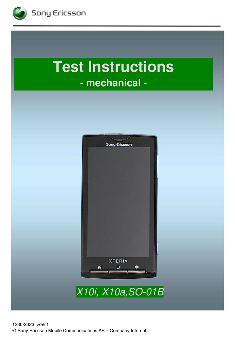 Sony Ericsson Xperia X10i Setup guide Sony Ericsson Xperia X10i Setup guide