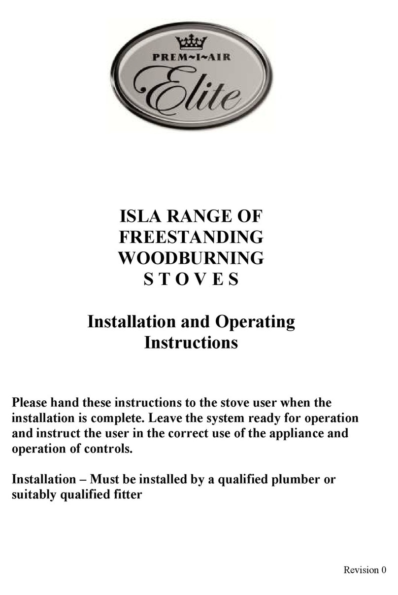 Prem-I-Air Isla Gurney Installation and operating instructions