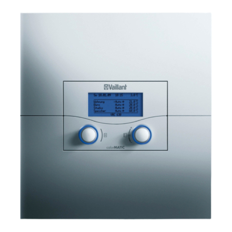 Vaillant VRC 630 operating manual Vaillant VRC 630 operating manual