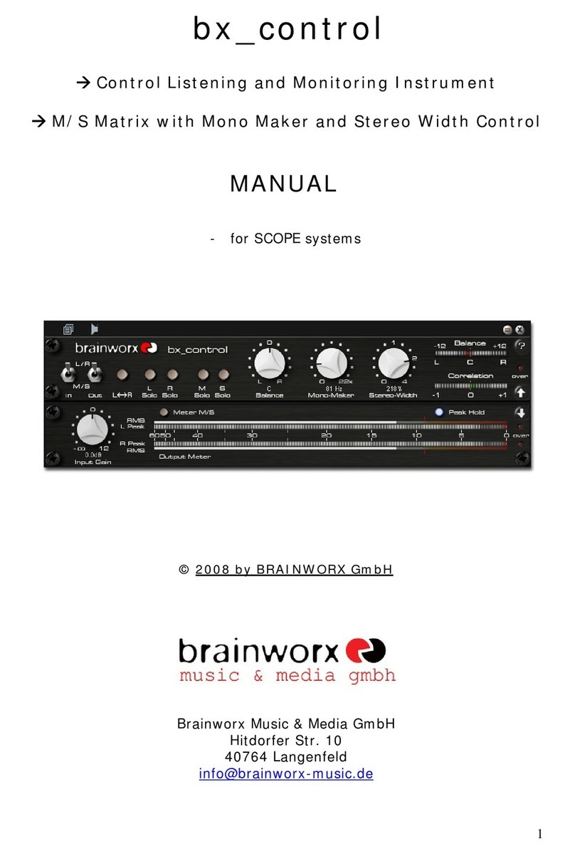 Brainworx bx_control Assembly instructions
