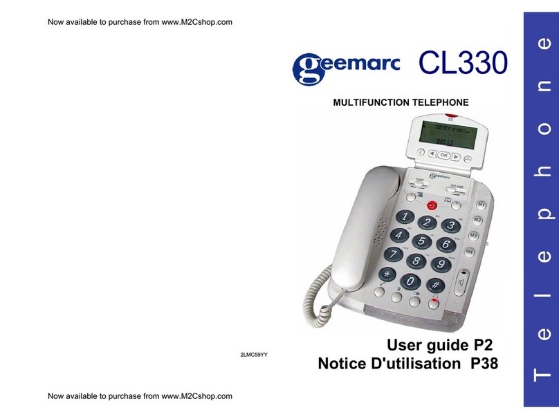 Geemarc CL330 User manual