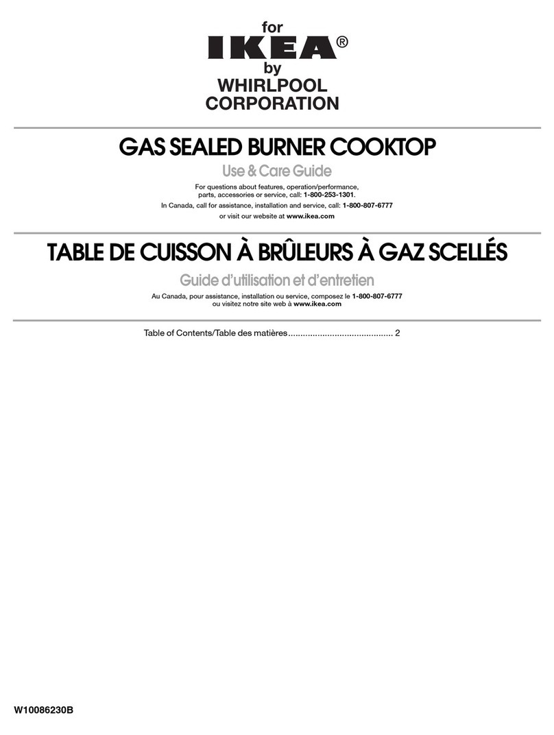 Whirlpool W10086230B User manual