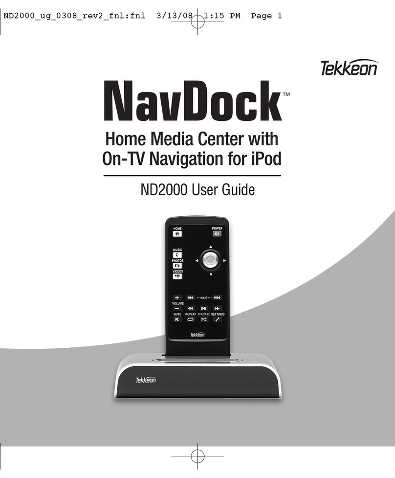 Tekkeon NavDock ND2000 user guide