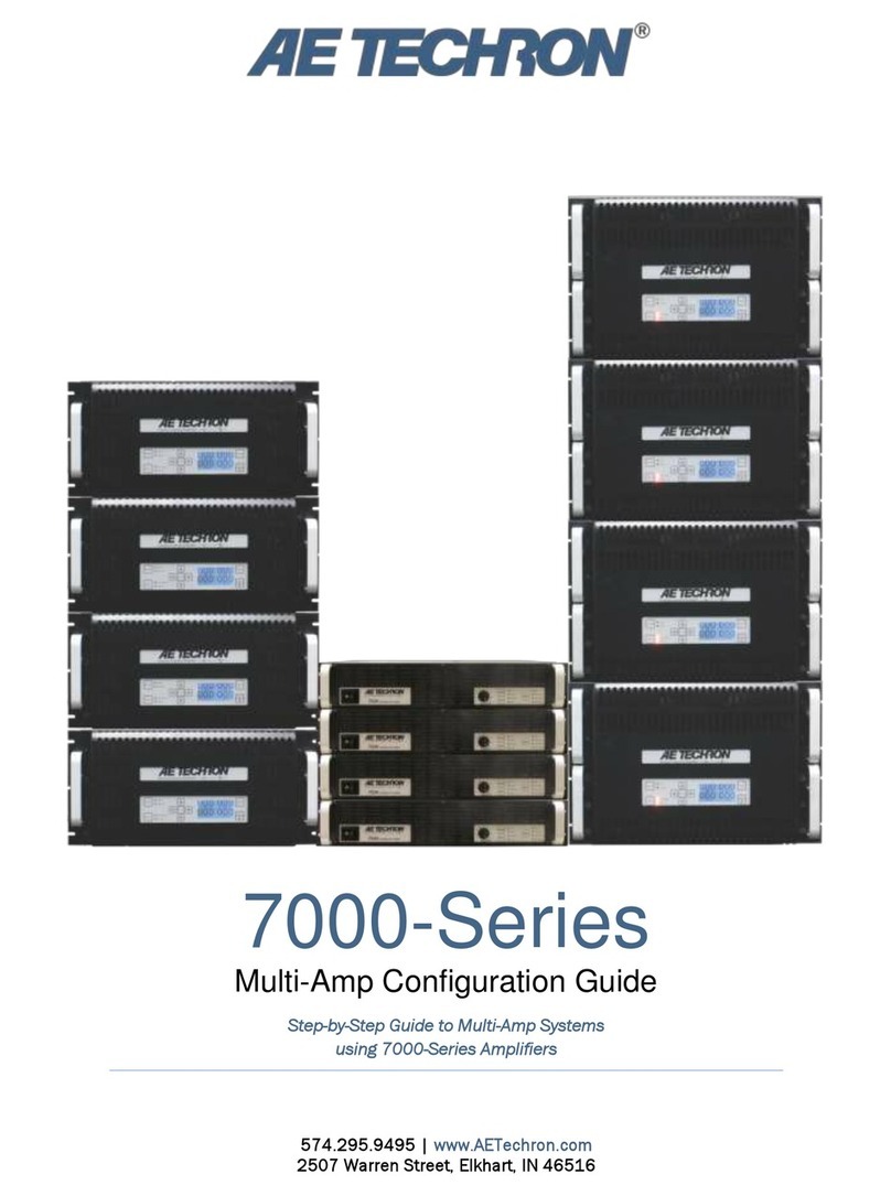 Aetechron 7000-Series Configuration guide