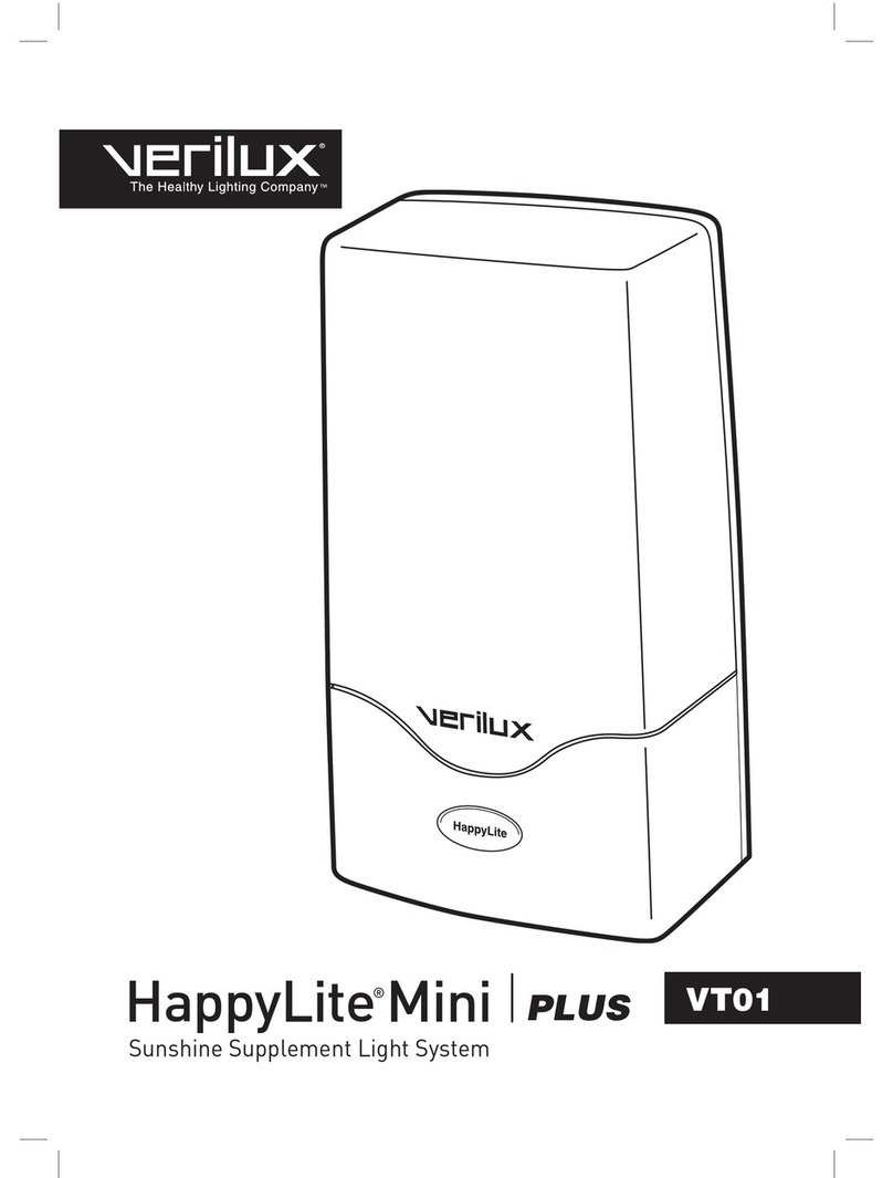 Verilux HappyLite Mini Plus VT01 owner's manual