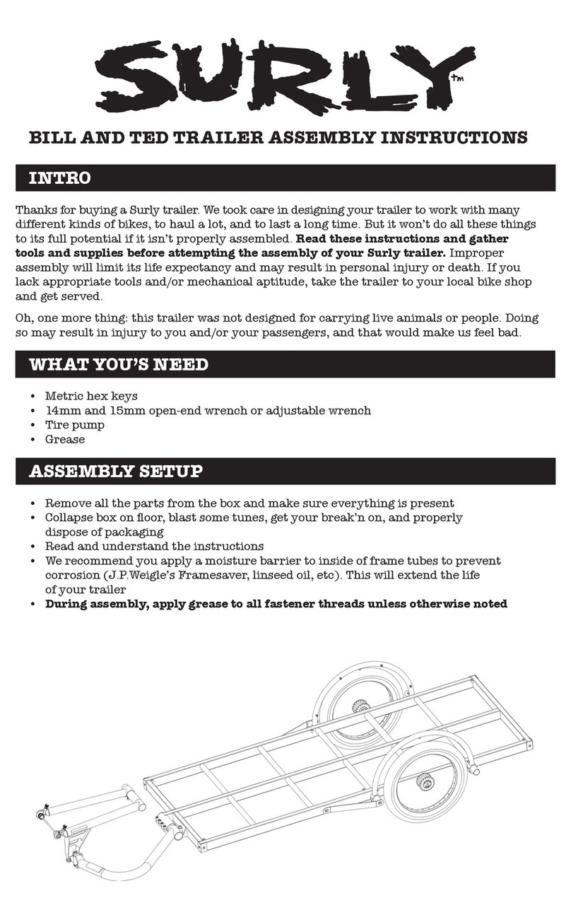 Surly Bill and Ted Assembly instructions