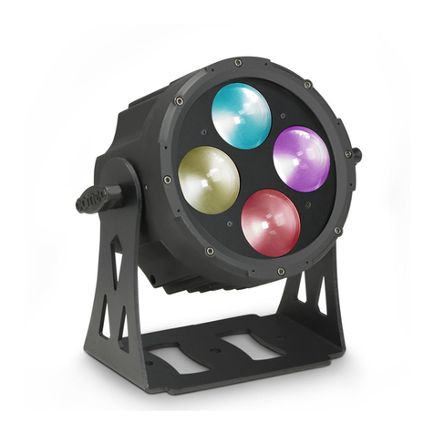 Cameo FLAT PRO SPOTIX CLFLATPROSP4 user manual