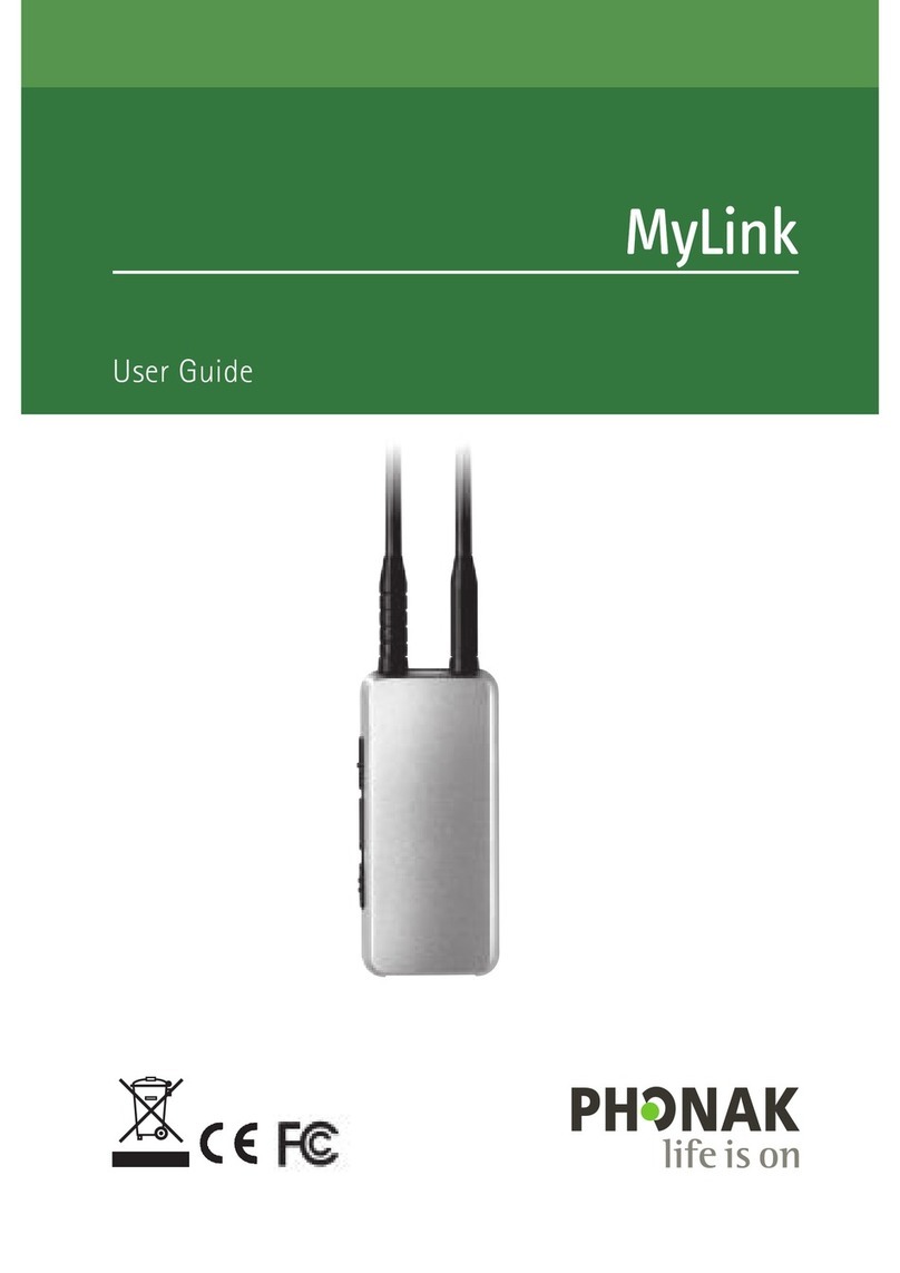 Phonak MyLink+ User manual