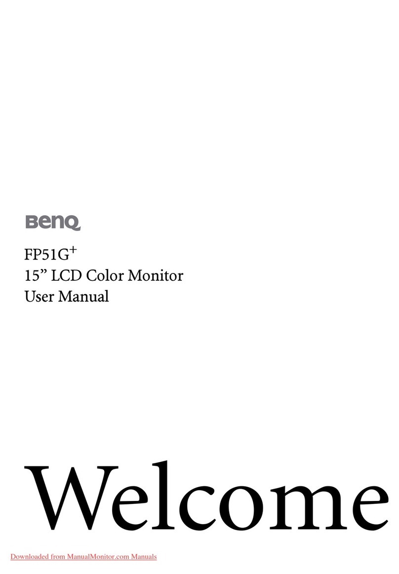 BenQ FP51G User manual
