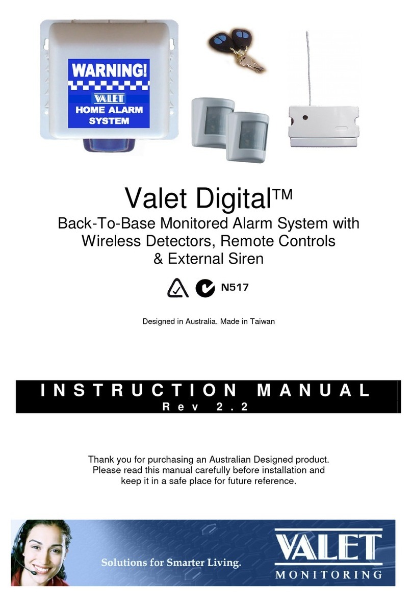 Valet Digital instruction manual