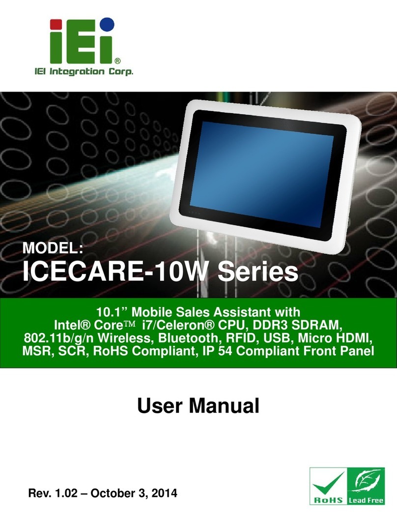IEI Technology IceCare-10W series User manual IEI Technology IceCare-10W series User manual