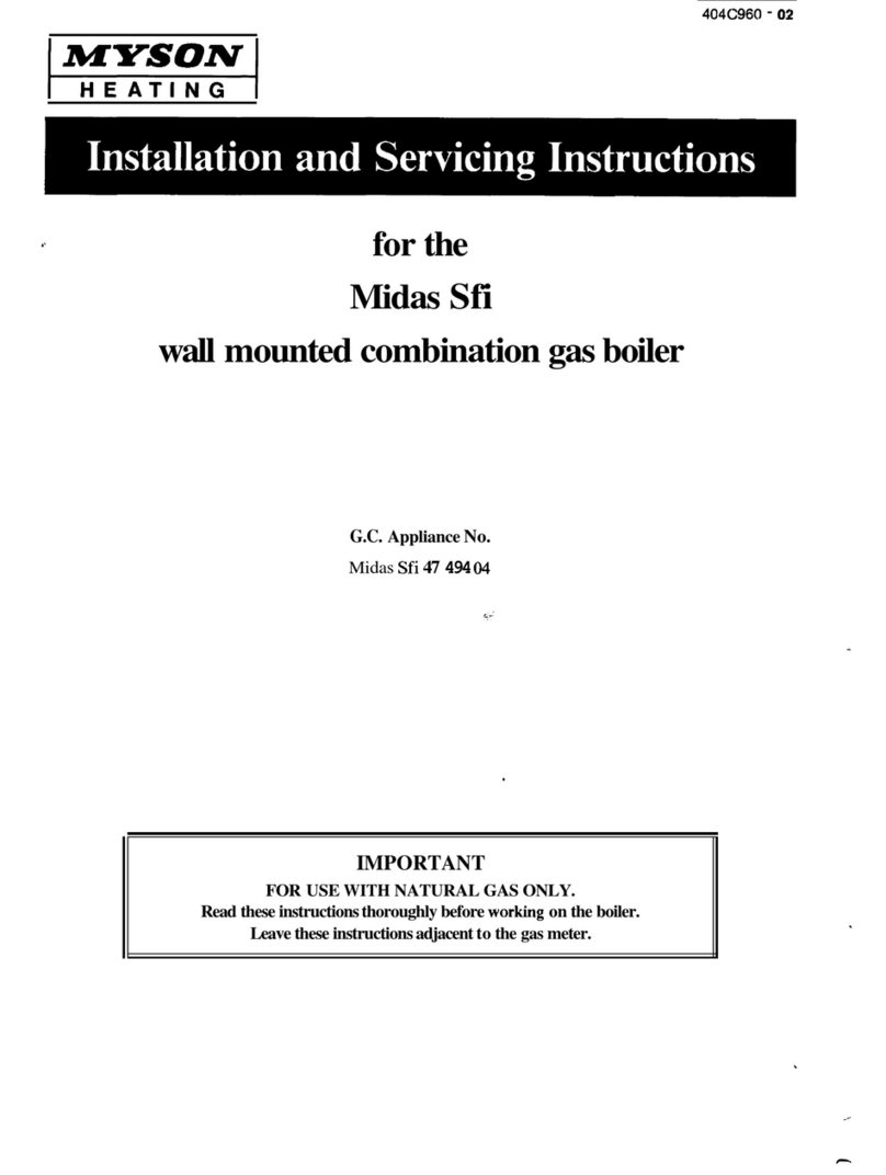 Myson Midas Sfi User guide Myson Midas Sfi User guide