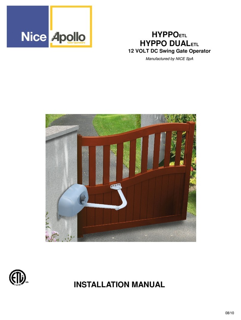 Nice Apollo HYPPOETL User manual
