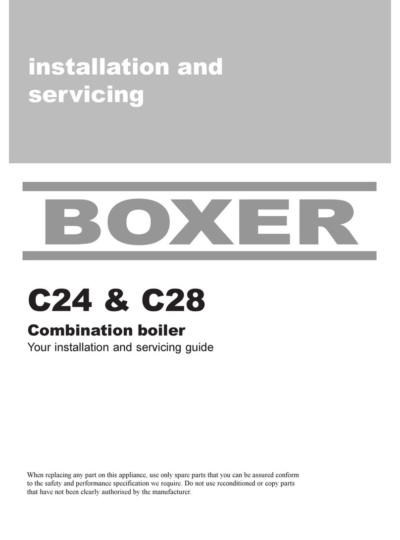 Ideal Boilers BOXER C 24 Installation and servicing guide