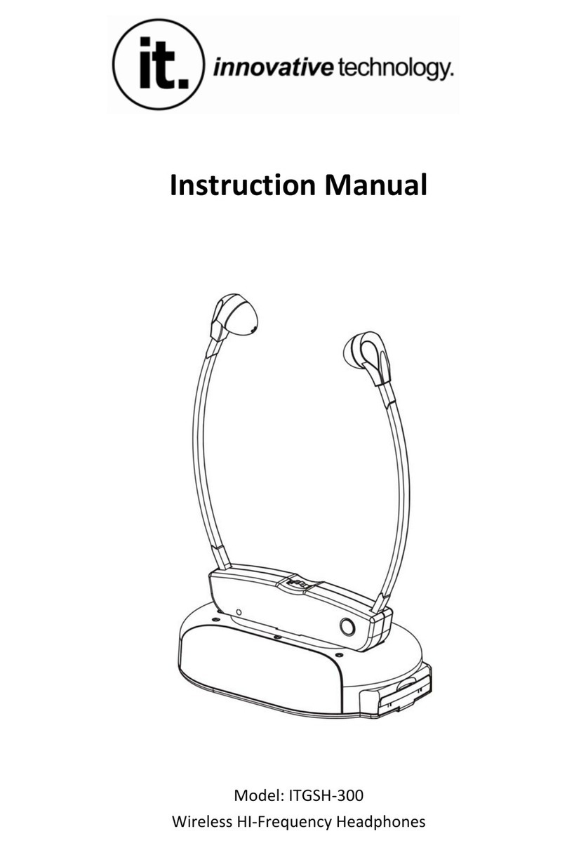 Innovative Technology ITGSH-300 instruction manual