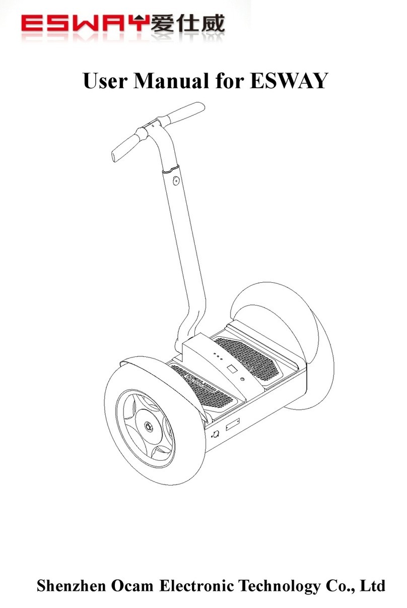 Shenzhen Ocam Electronic Esway user manual