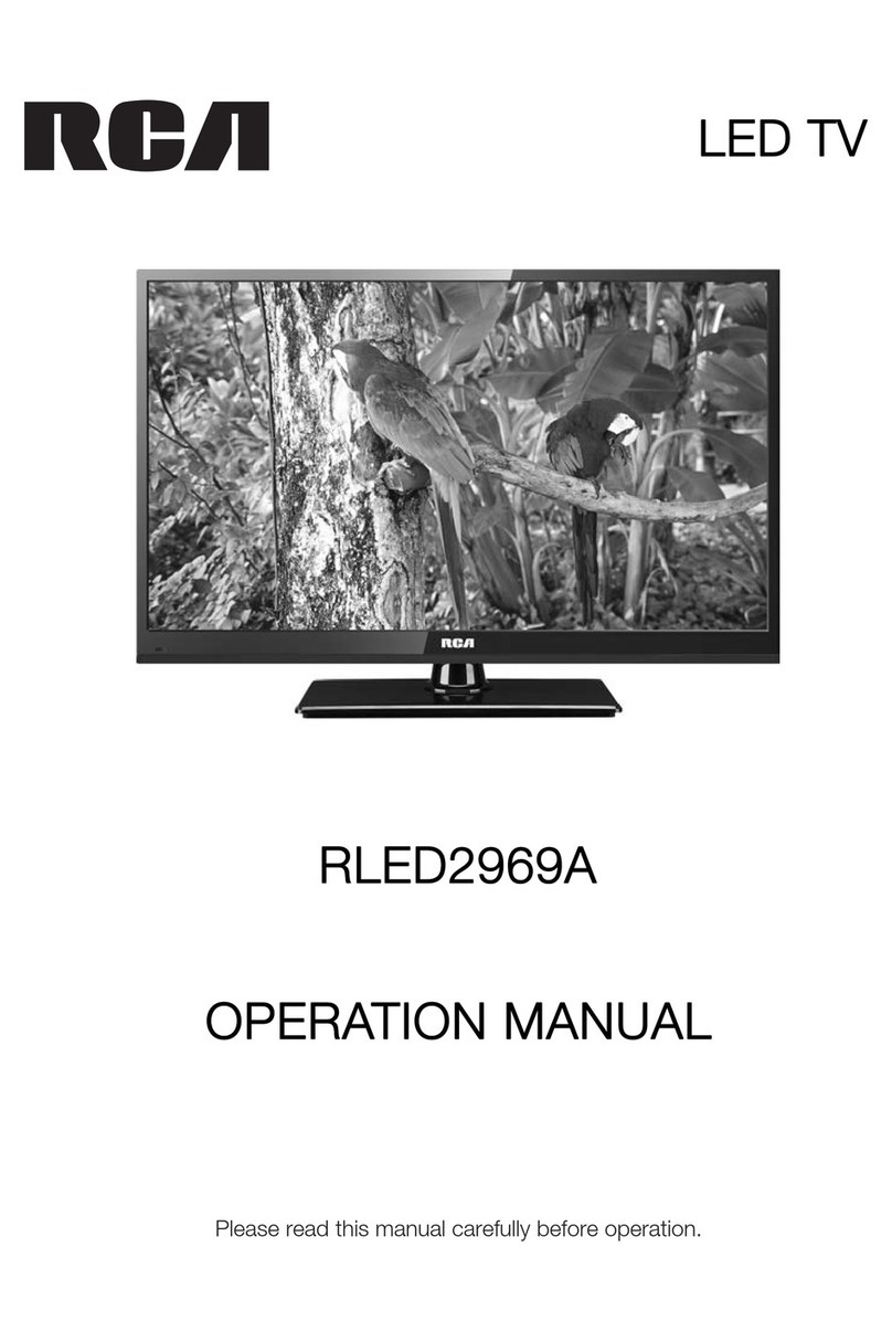 RCA RLED2969A Operation manual