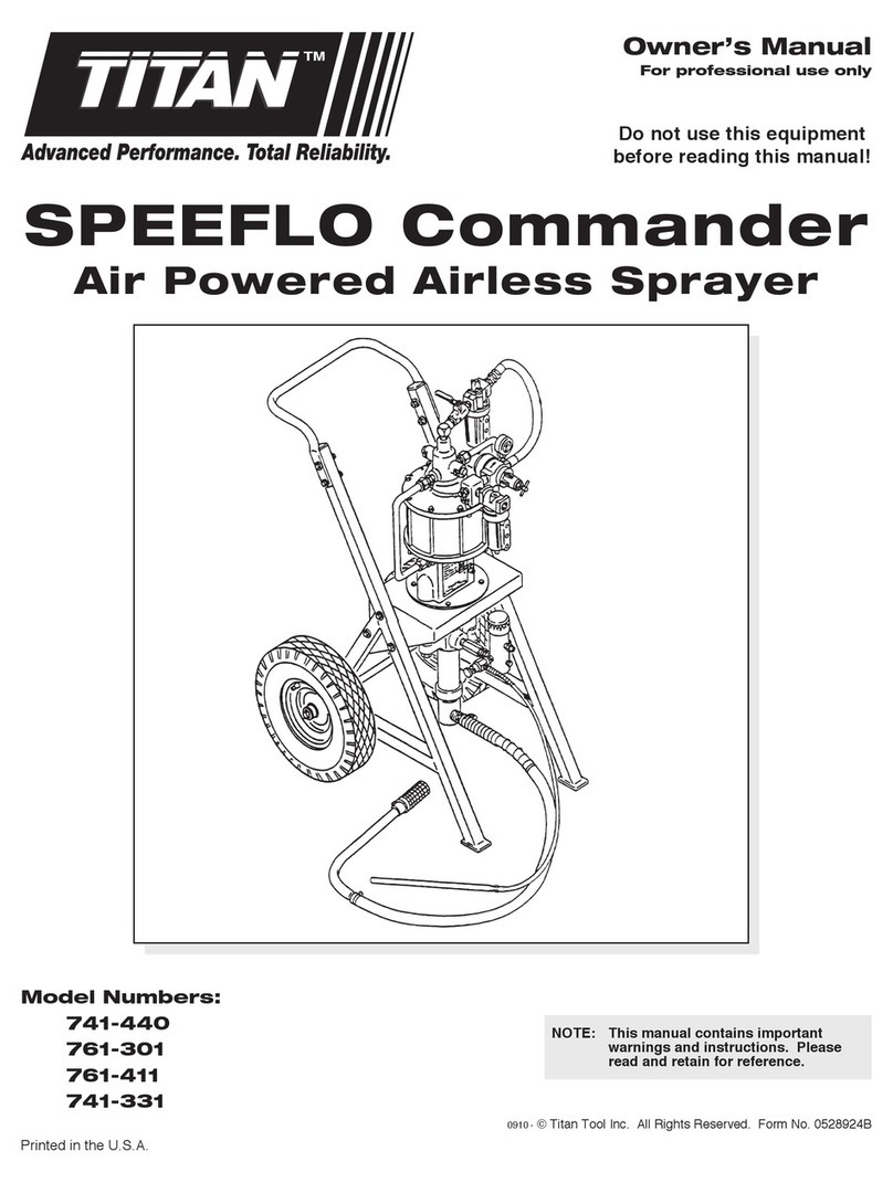 Titan SPEEFLO Commander 741-440 owner's manual