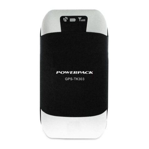 powerpack GPS-TK303 user manual