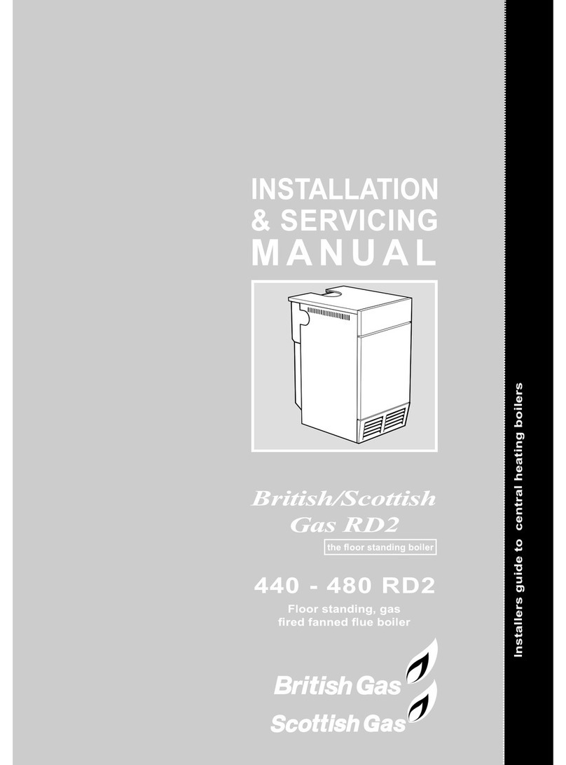 Ideal Boilers British Gas 440 RD2 User guide