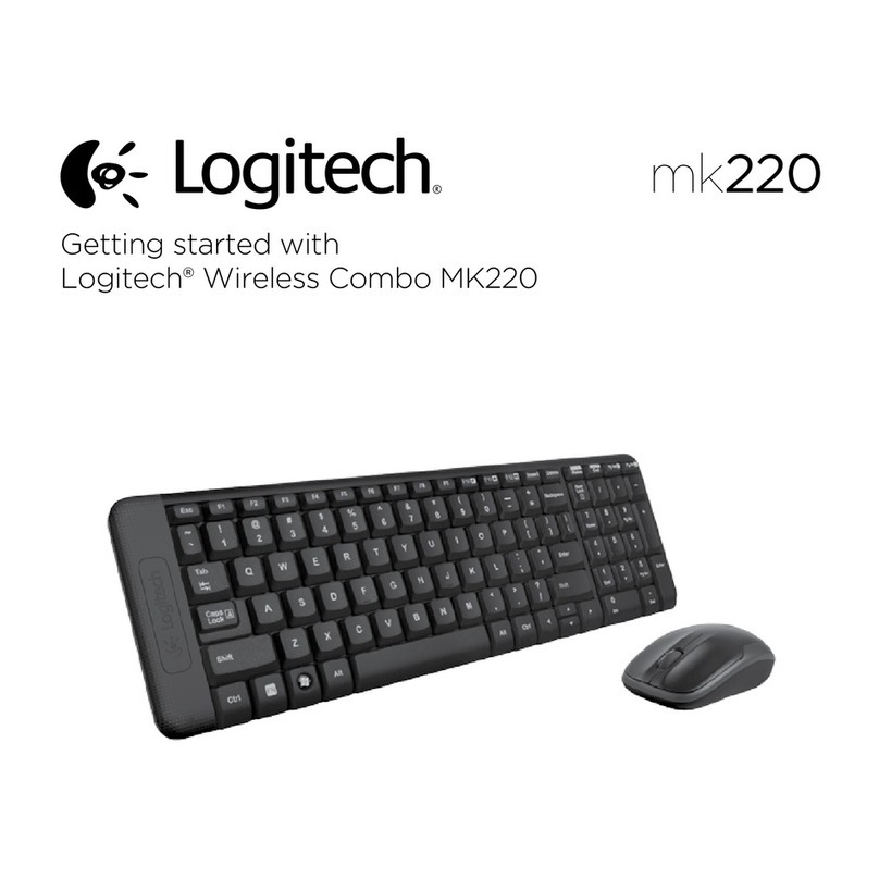 Logitech mk220 Getting started