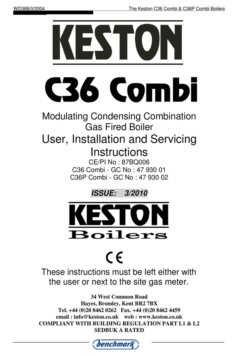 Keston C36 Combi Manual