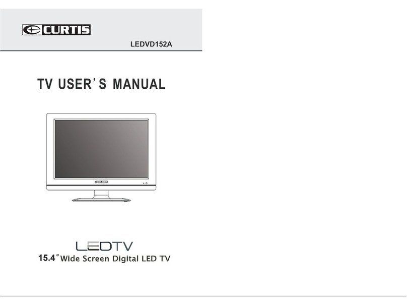 Curtis LEDVD152A User manual
