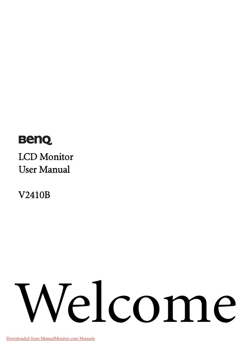 BenQ V2410B User manual