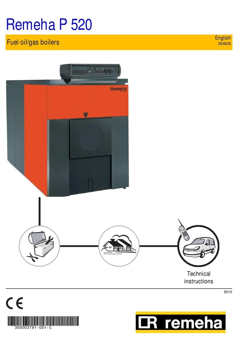 REMEHA P 520-13 Owner's manual