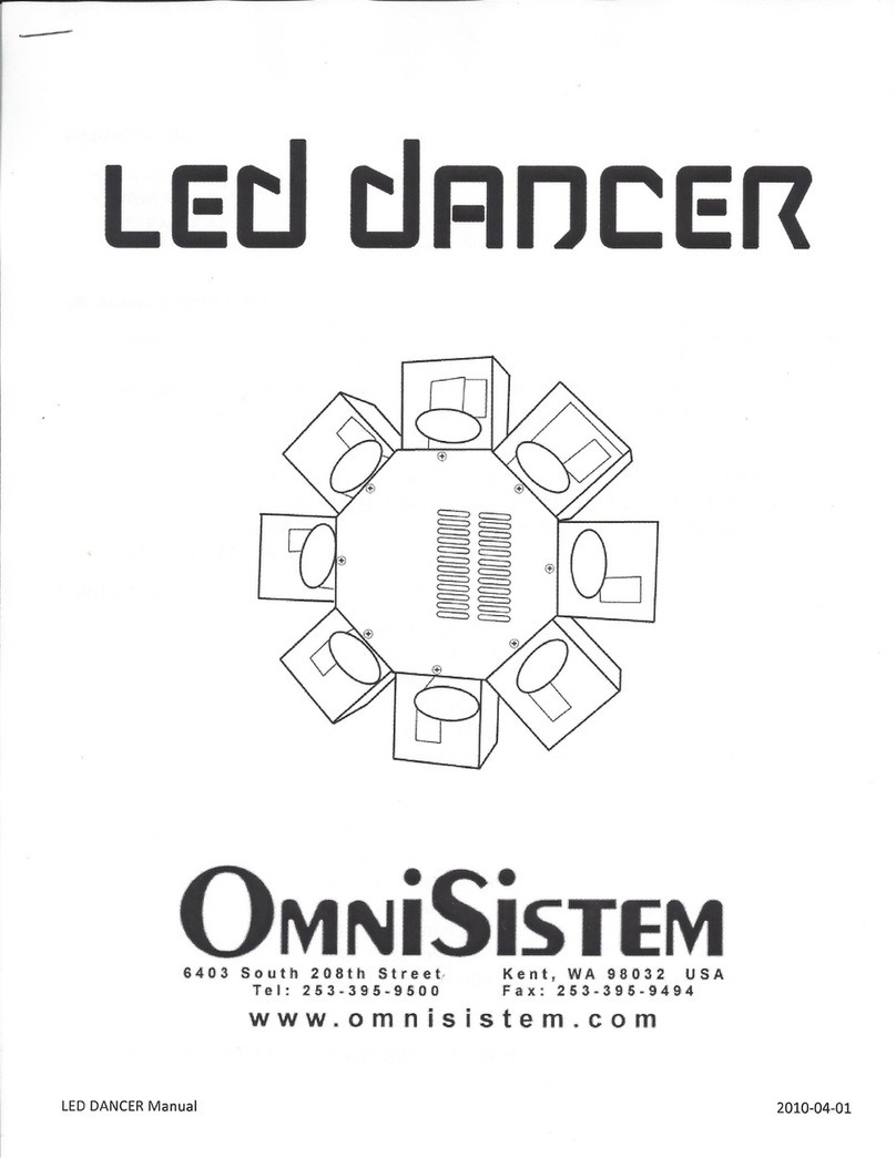 OmniSistem LED Dancer manual