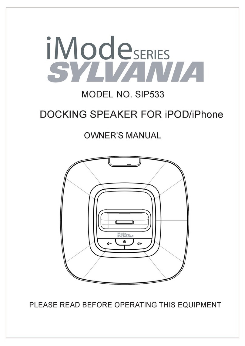 Sylvania iMode SIP533 User manual