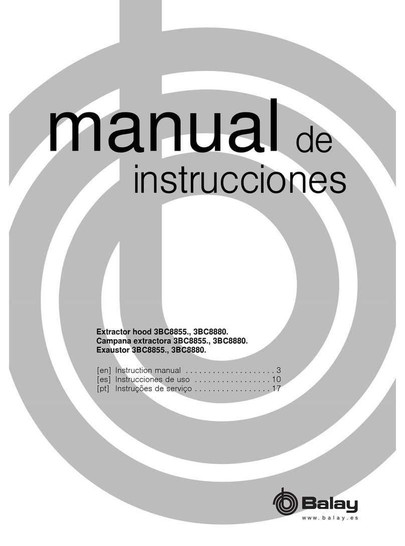 BALAY 3BC8855 series User manual