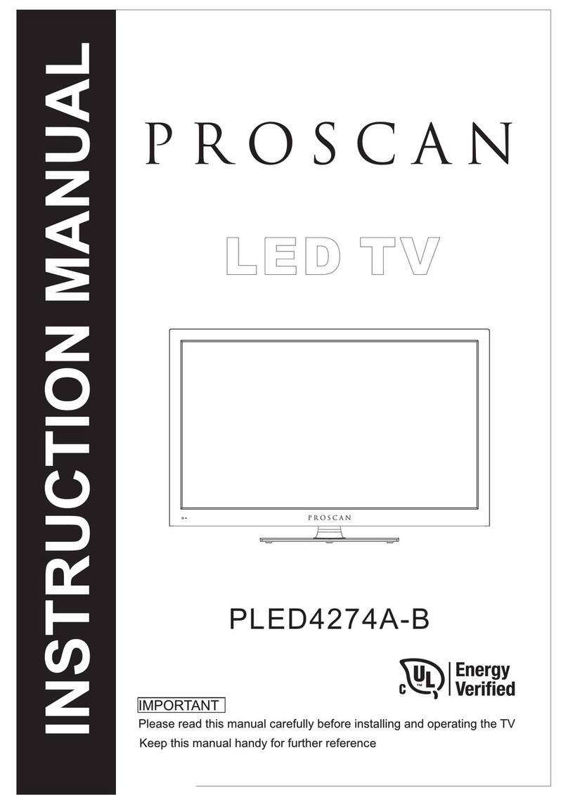 ProScan PLED4274A-B User manual