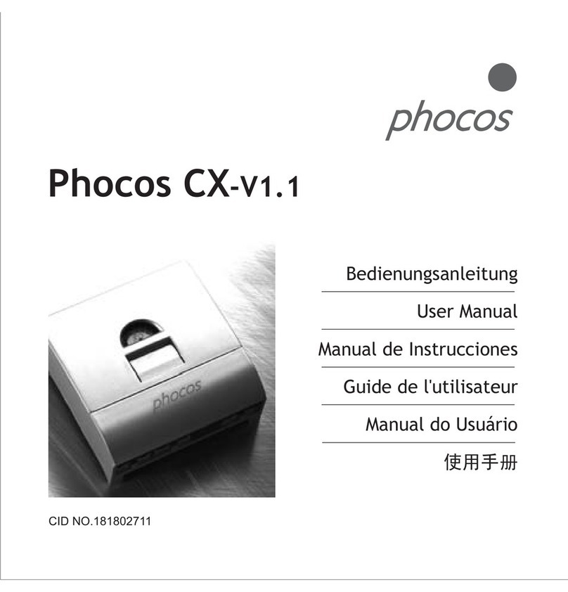 Phocos CX-V1.1 user manual